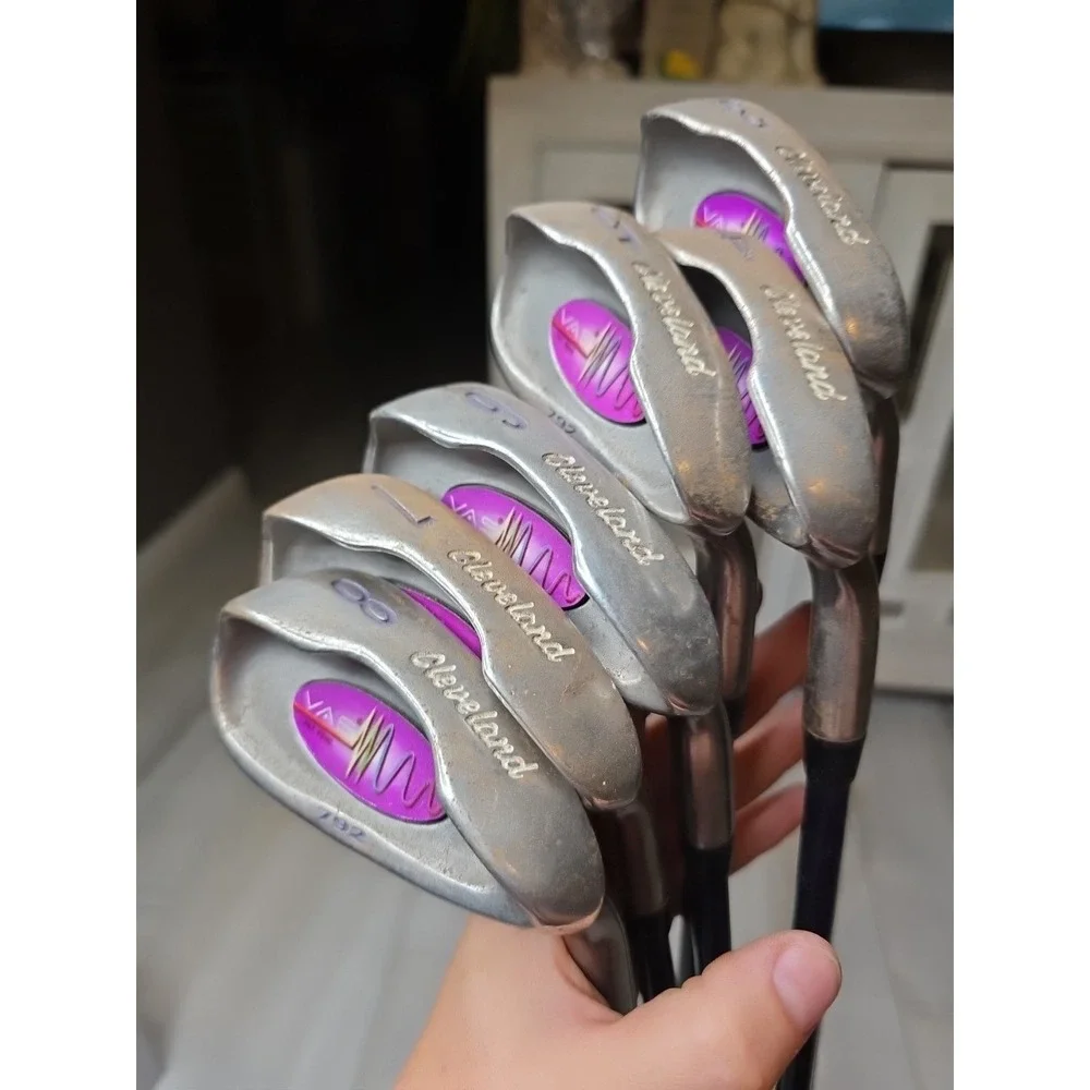 Cleveland VAS 792 Iron Set 3-8‎ Boron Composite Shaft Silver Blue Black